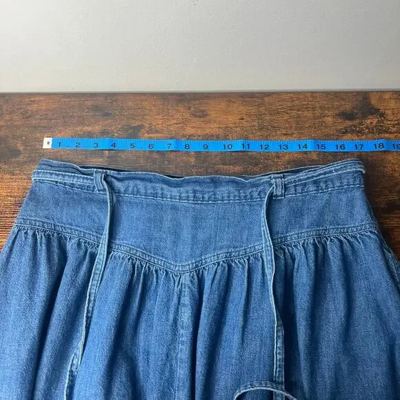 OshKosh B'gosh Denim Midi Skirt in Blue - Picture 11 of 13